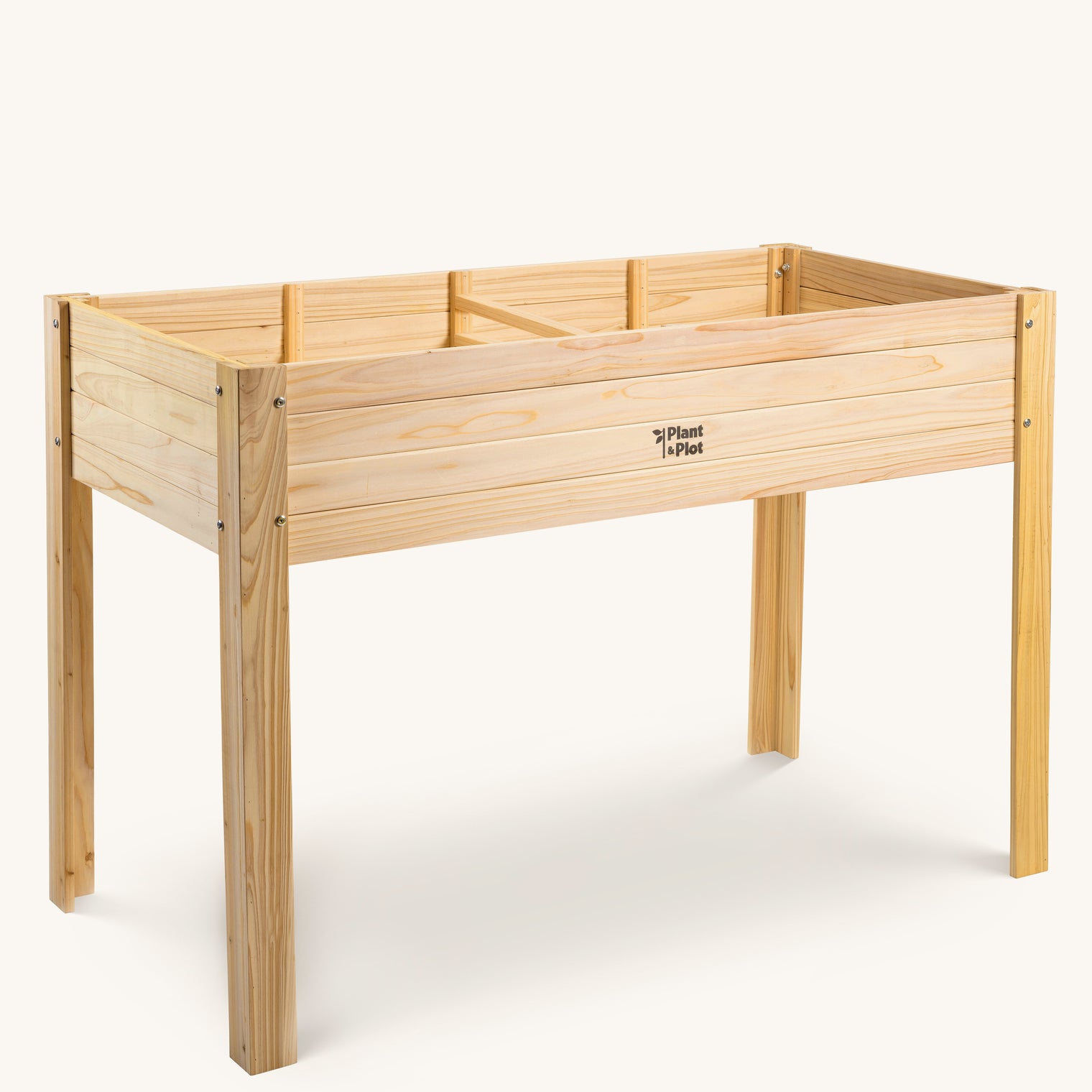 4x2x1 ft Wooden Raised Garden