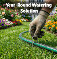 Flat Soaker Hose 50ft for Gardens