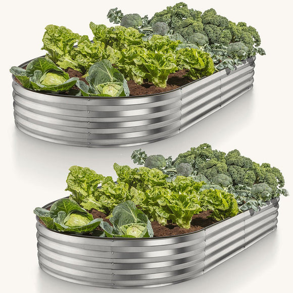 planters for outdoor plants with plants inside