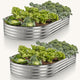 planters for outdoor plants with plants inside