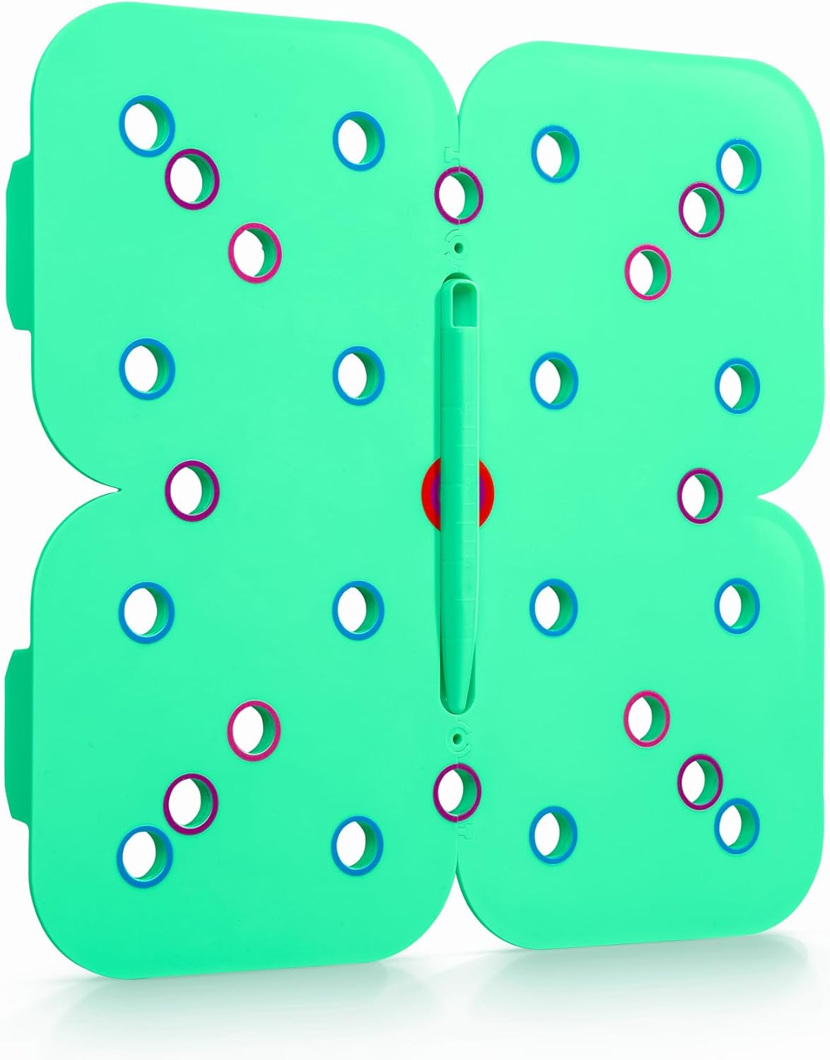 Seed and Seedling Spacer Tool for Garden // Square Foot Gardening Seed Template for Organized Plants, Vegetables & Fruits // Spacing Tool Kit for Planting (Green)