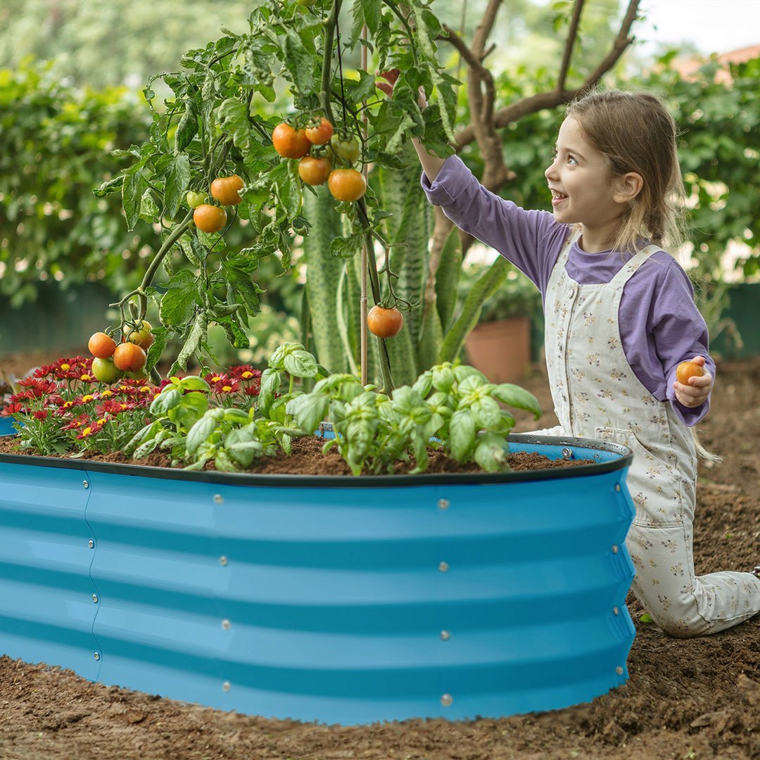 metal raised garden bed