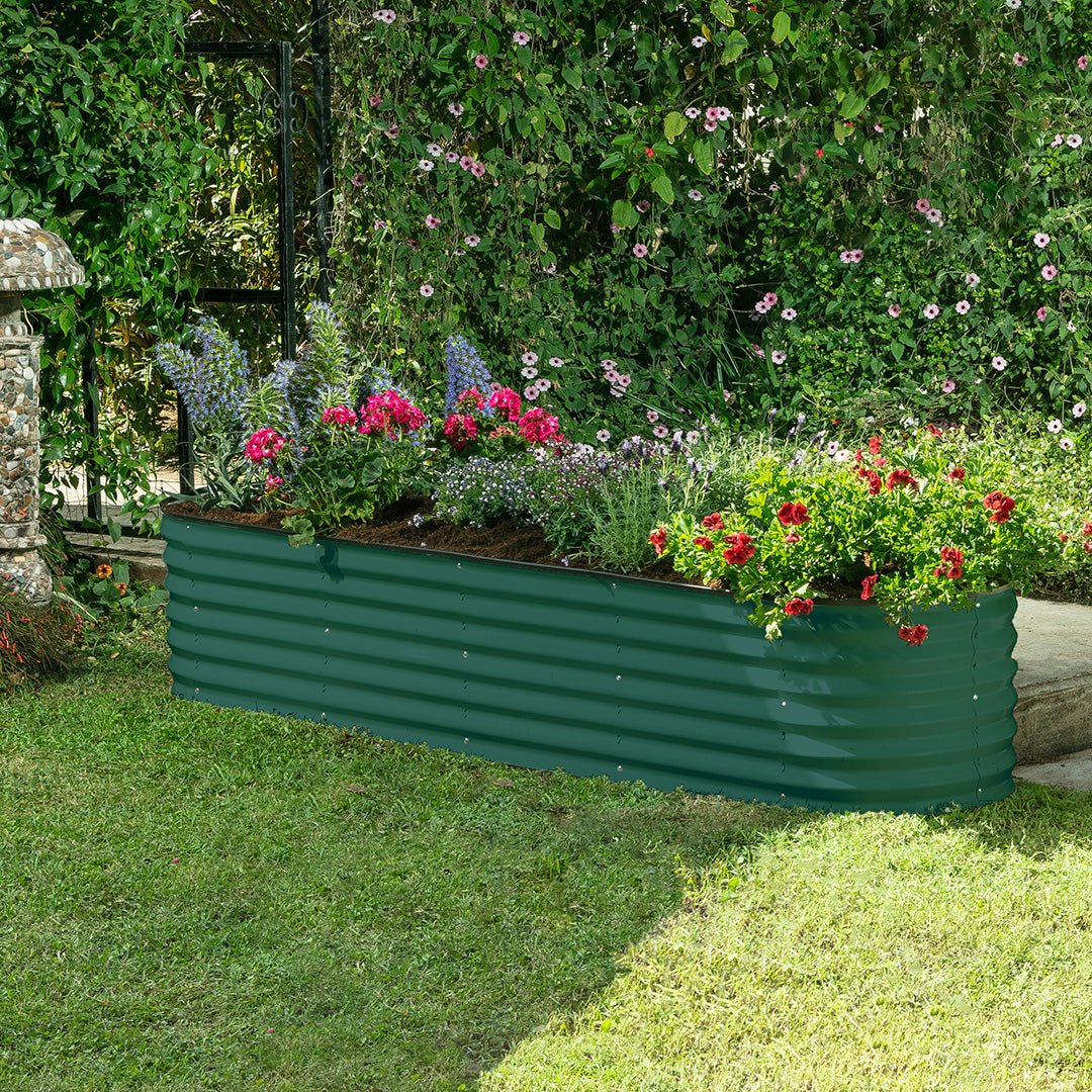 planters for outdoor plants in the garden