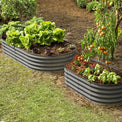 galvanized raised garden bed