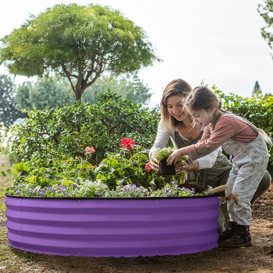 raised garden beds outdoor