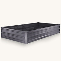 planters for outdoor plants rectangle gray