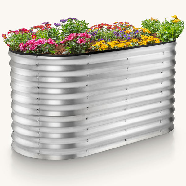 planter boxes outdoor with flowers