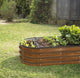 Galvanized Raised Garden Beds Outdoor 4×2×1 ft Planter Raised Beds for Gardening, Vegetables, Flowers 